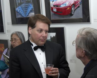 Luis Haza at reception